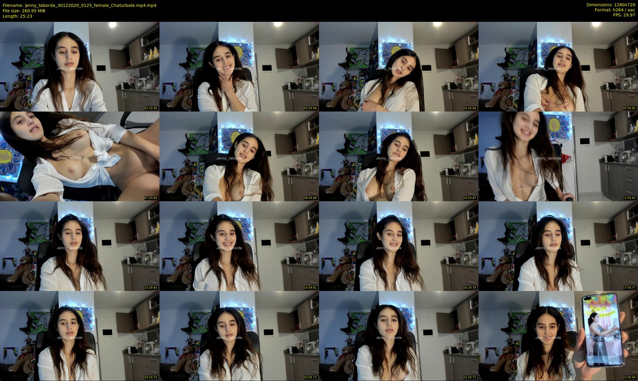 jenny_taborda — 26 minute Chaturbate female cam show recording, 720p, Dec 30, 2020