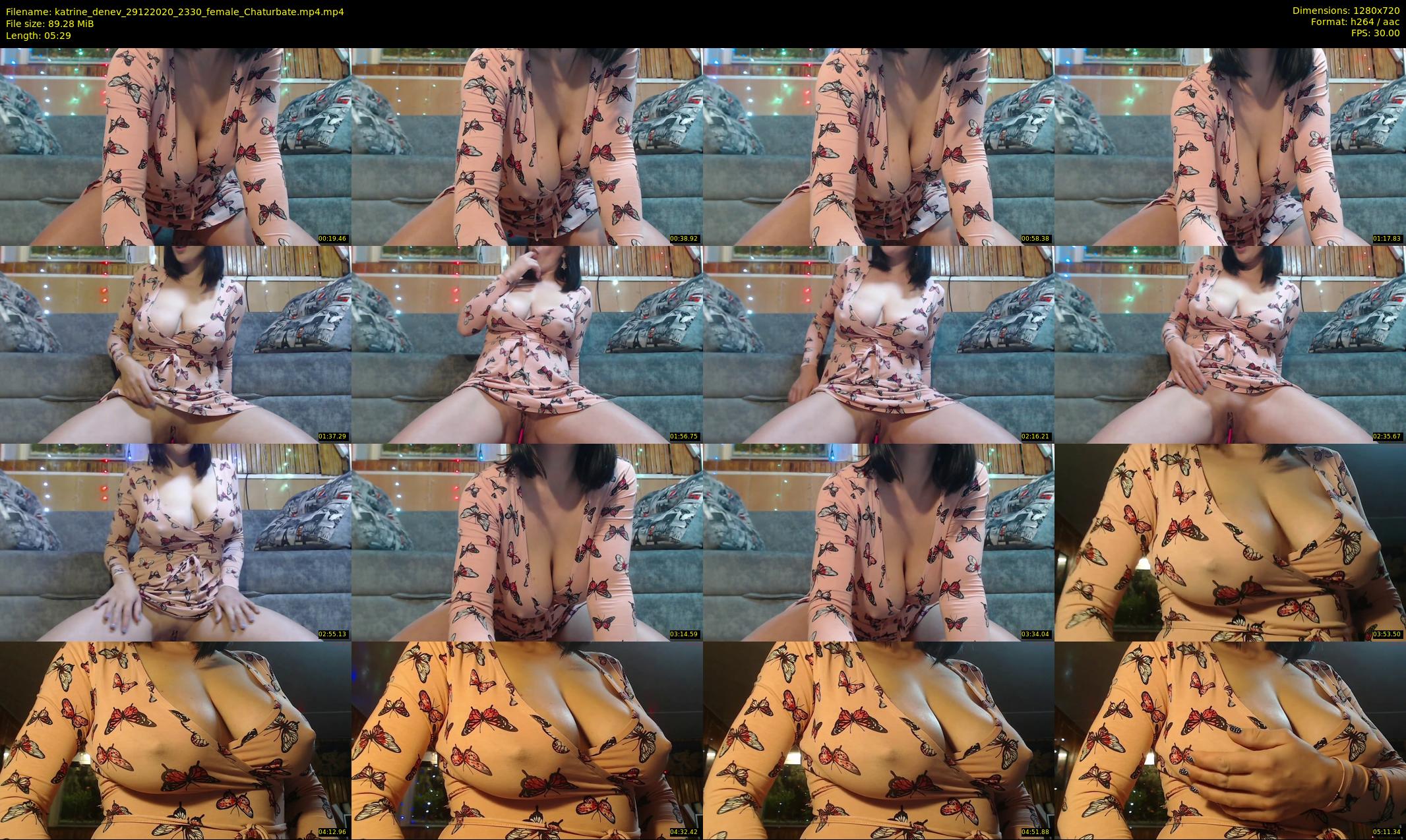 katrine_denev — 6 minute Chaturbate female cam show recording, 720p, Dec 29, 2020