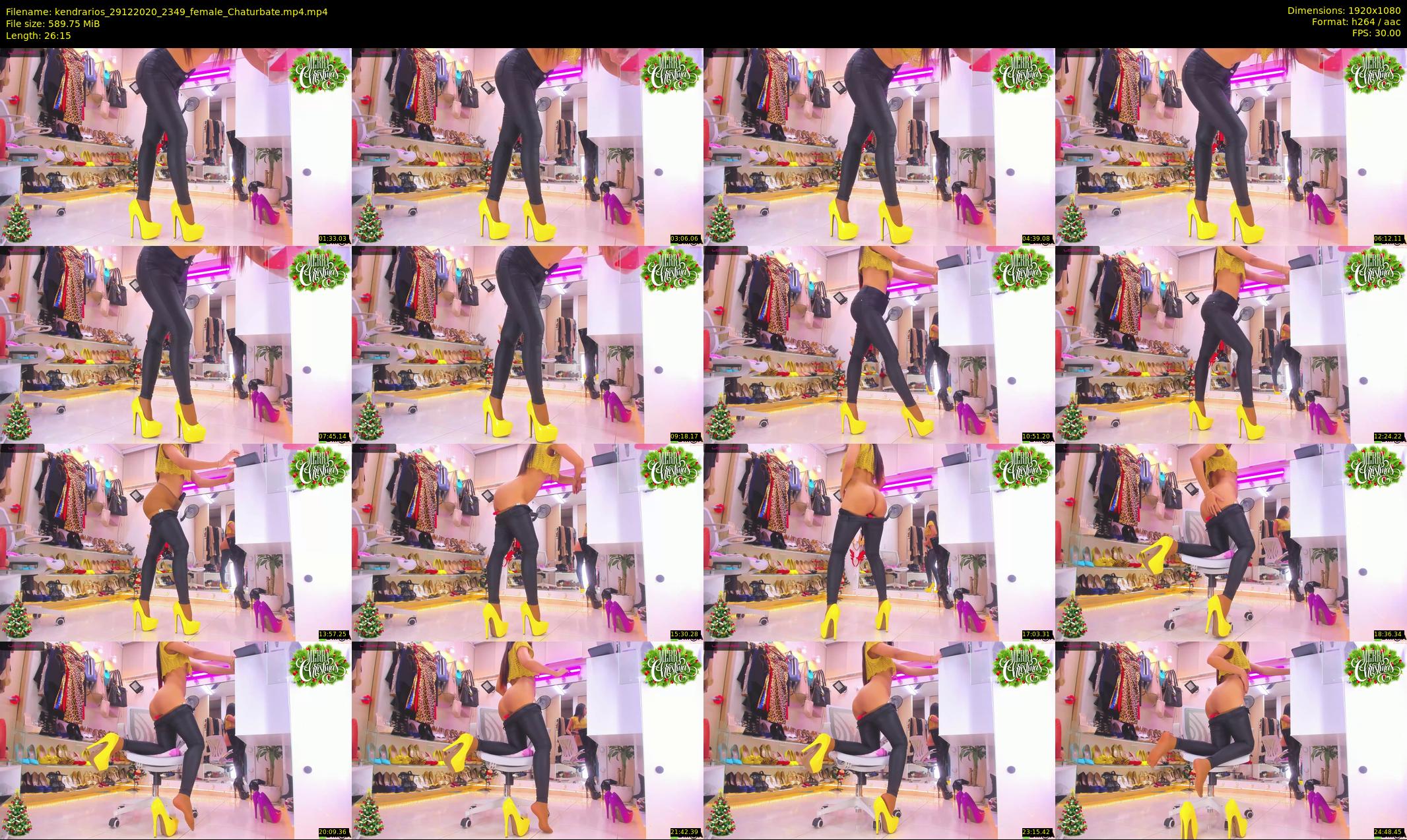 kendrarios — 27 minute Chaturbate female cam show recording, 1080p, Dec 29, 2020