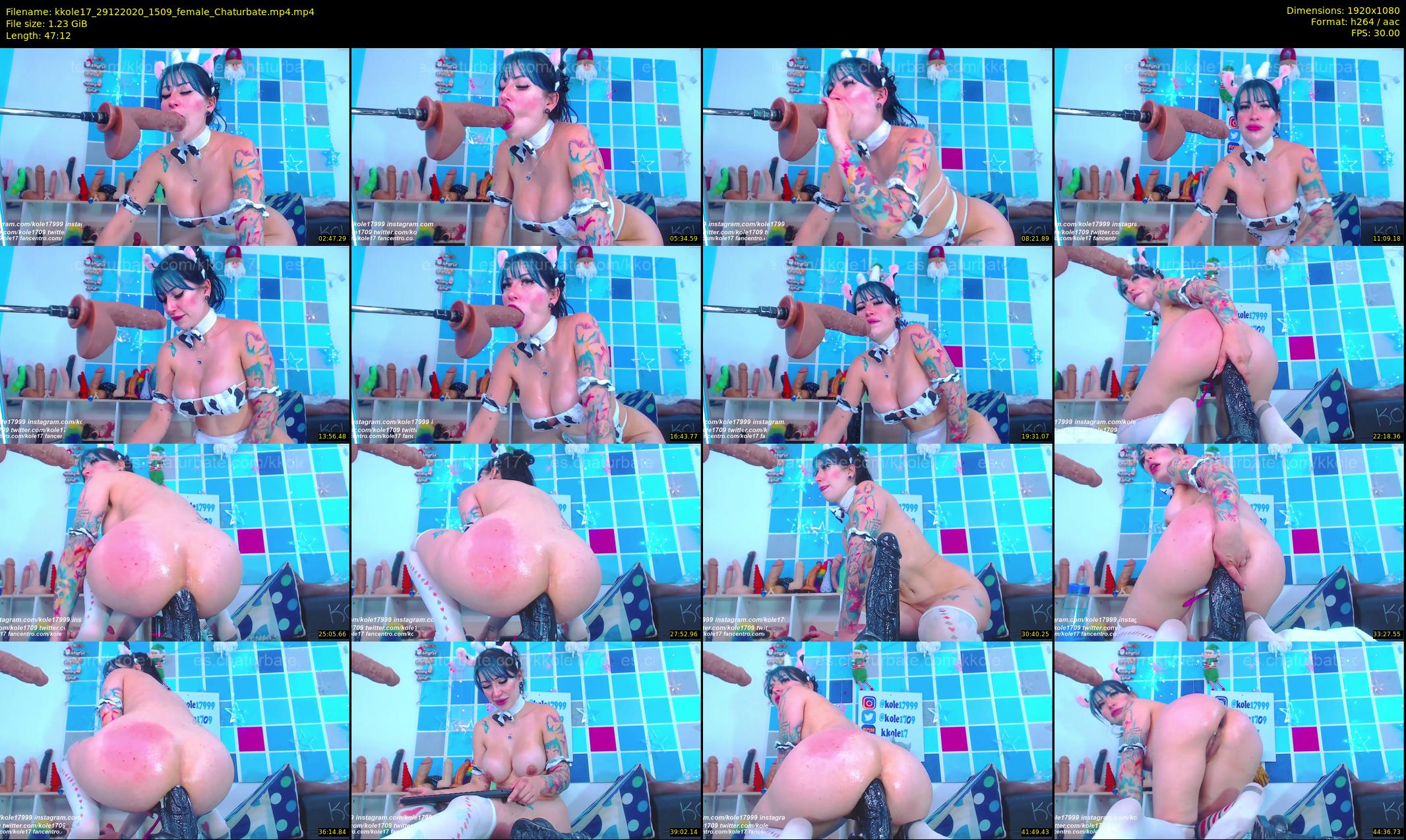 kkole17 — 48 minute Chaturbate female cam show recording, 1080p, Dec 29, 2020