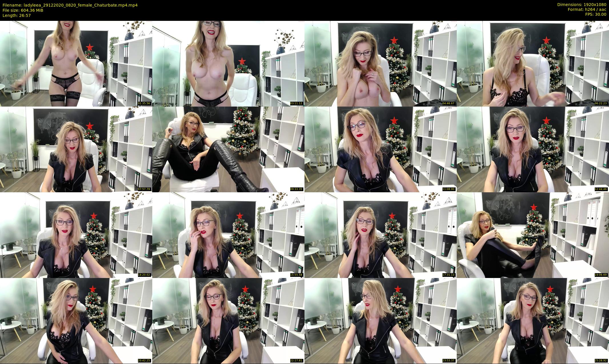 ladyleea — 27 minute Chaturbate female cam show recording, 1080p, Dec 29, 2020
