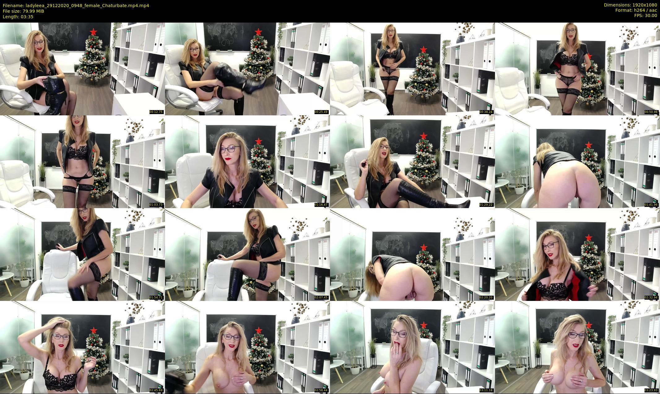 ladyleea — 4 minute Chaturbate female cam show recording, 1080p, Dec 29, 2020