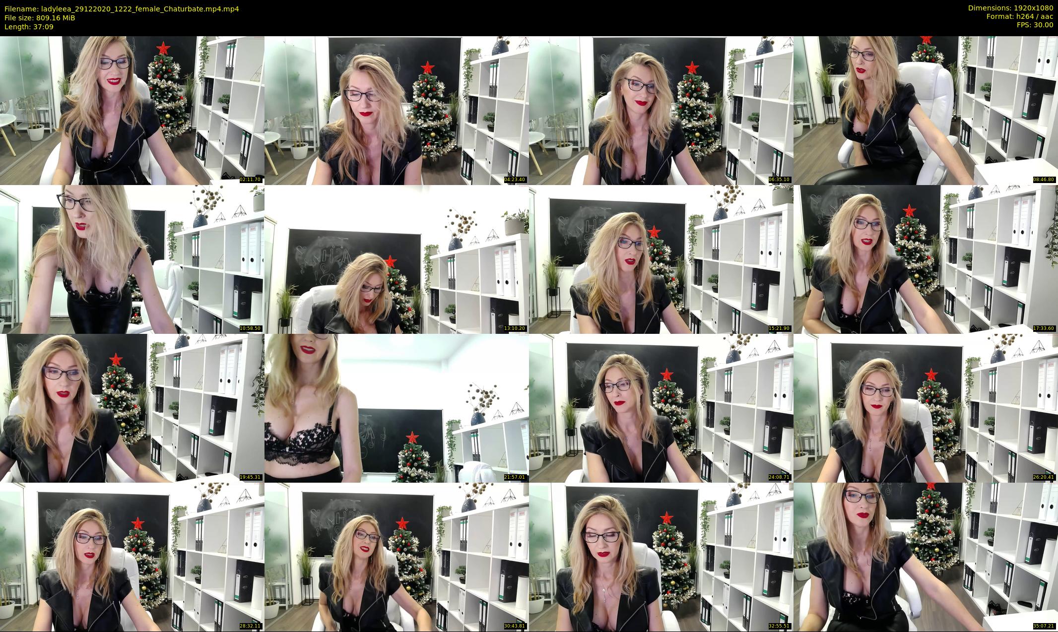 ladyleea — 38 minute Chaturbate female cam show recording, 1080p, Dec 29, 2020