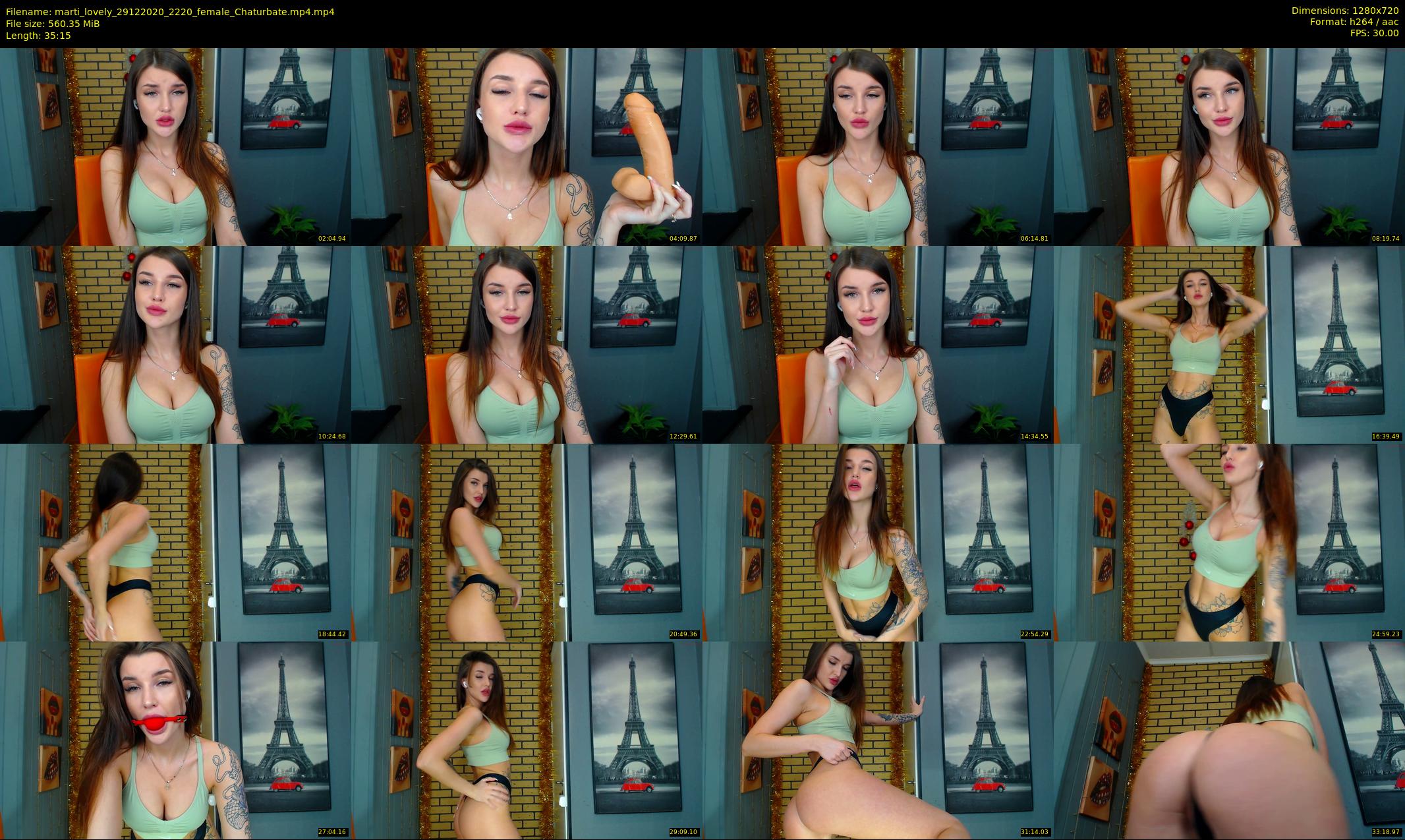 marti_lovely — 36 minute Chaturbate female cam show recording, 720p, Dec 29, 2020