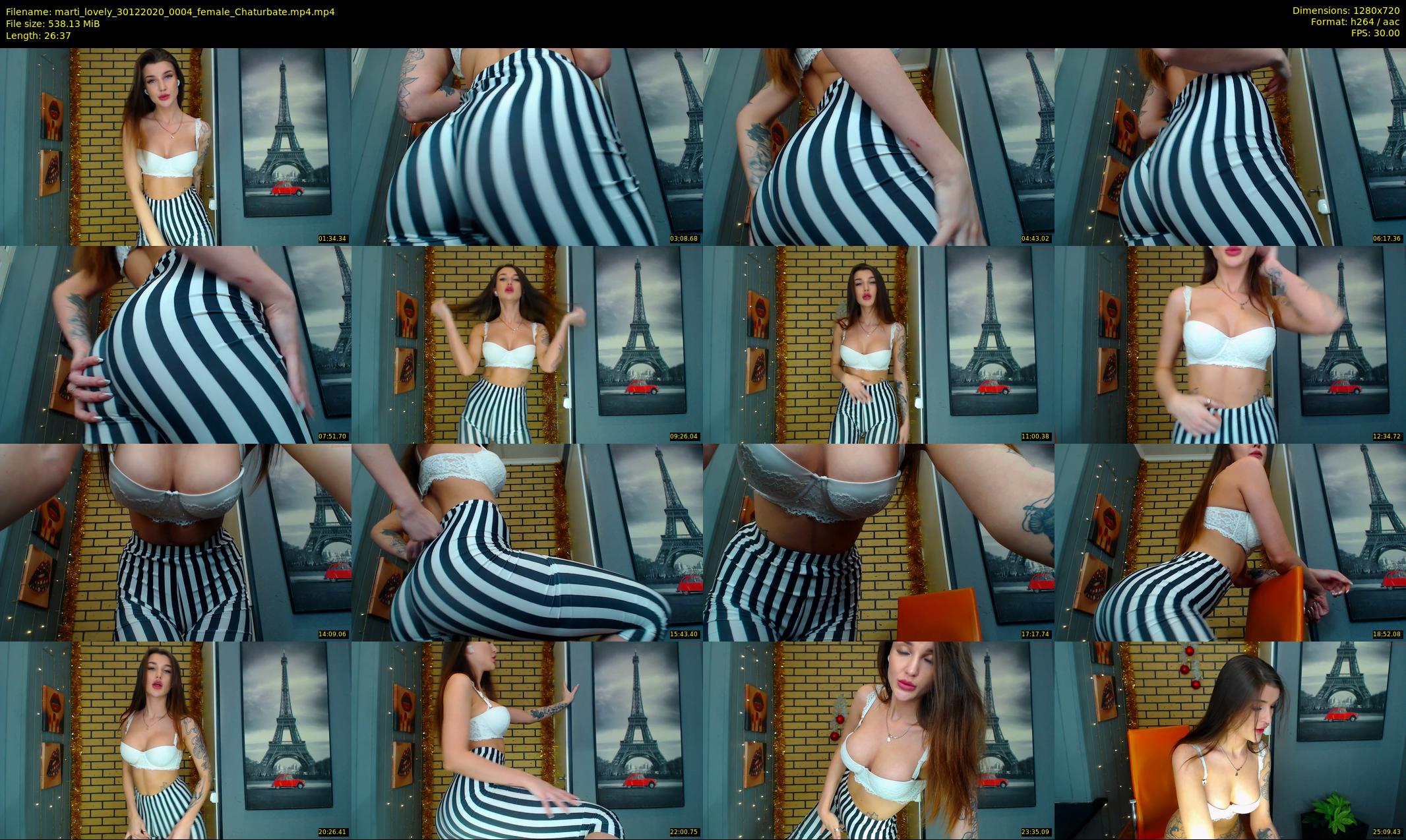 marti_lovely — 27 minute Chaturbate female cam show recording, 720p, Dec 30, 2020
