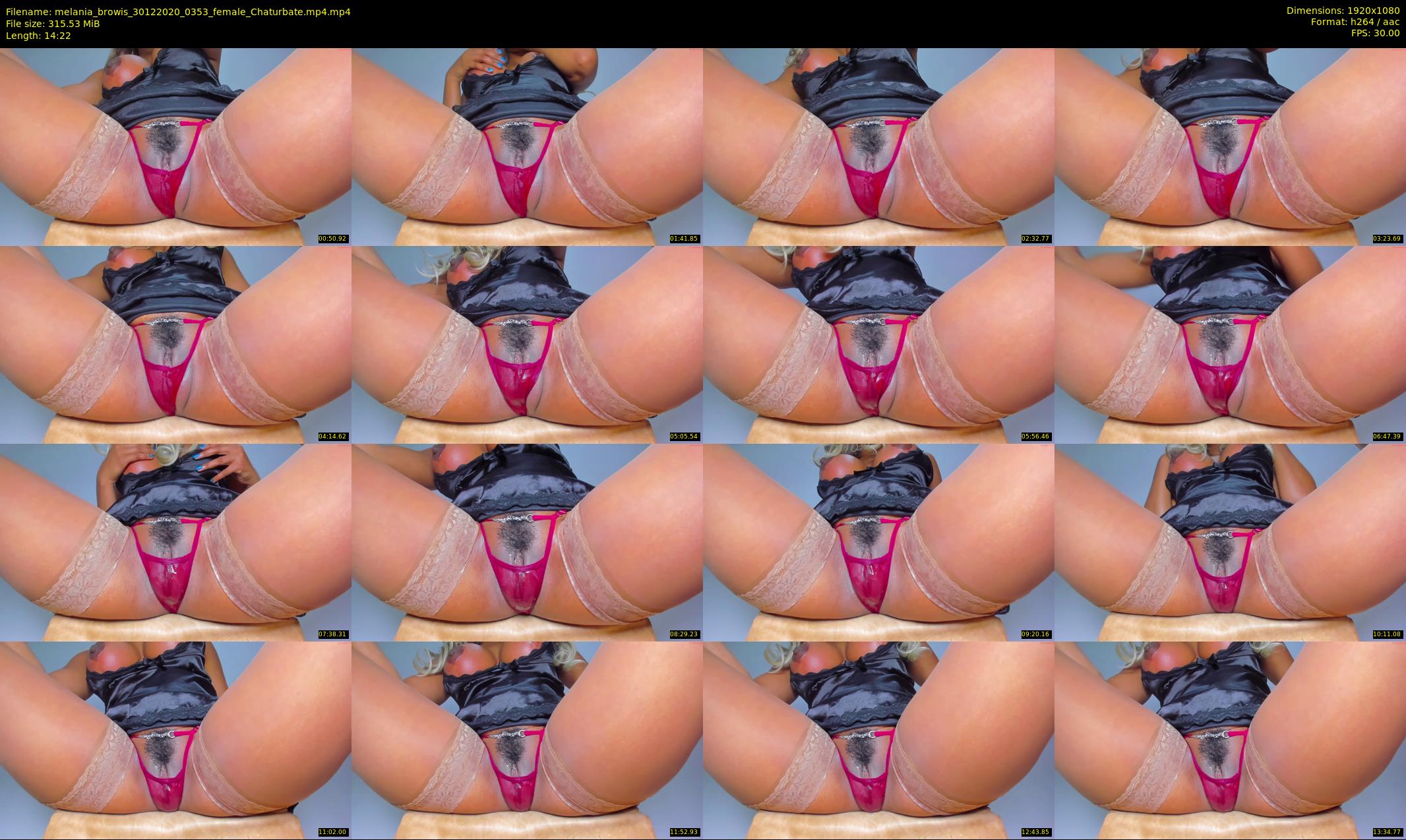 melania_browis — 15 minute Chaturbate female cam show recording, 1080p, Dec 30, 2020