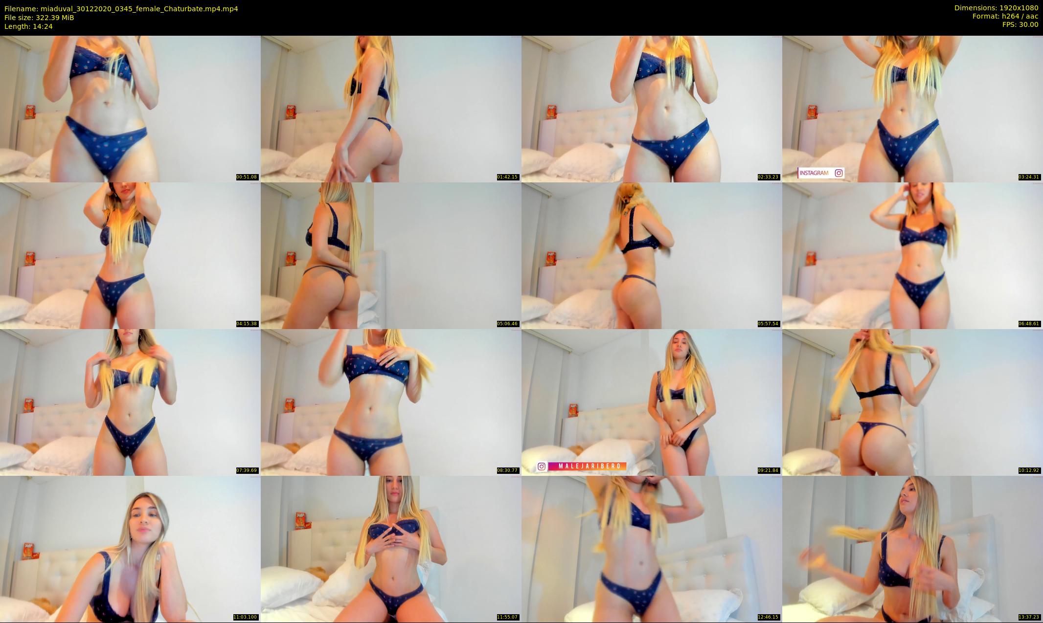 miaduval — 15 minute Chaturbate female cam show recording, 1080p, Dec 30, 2020