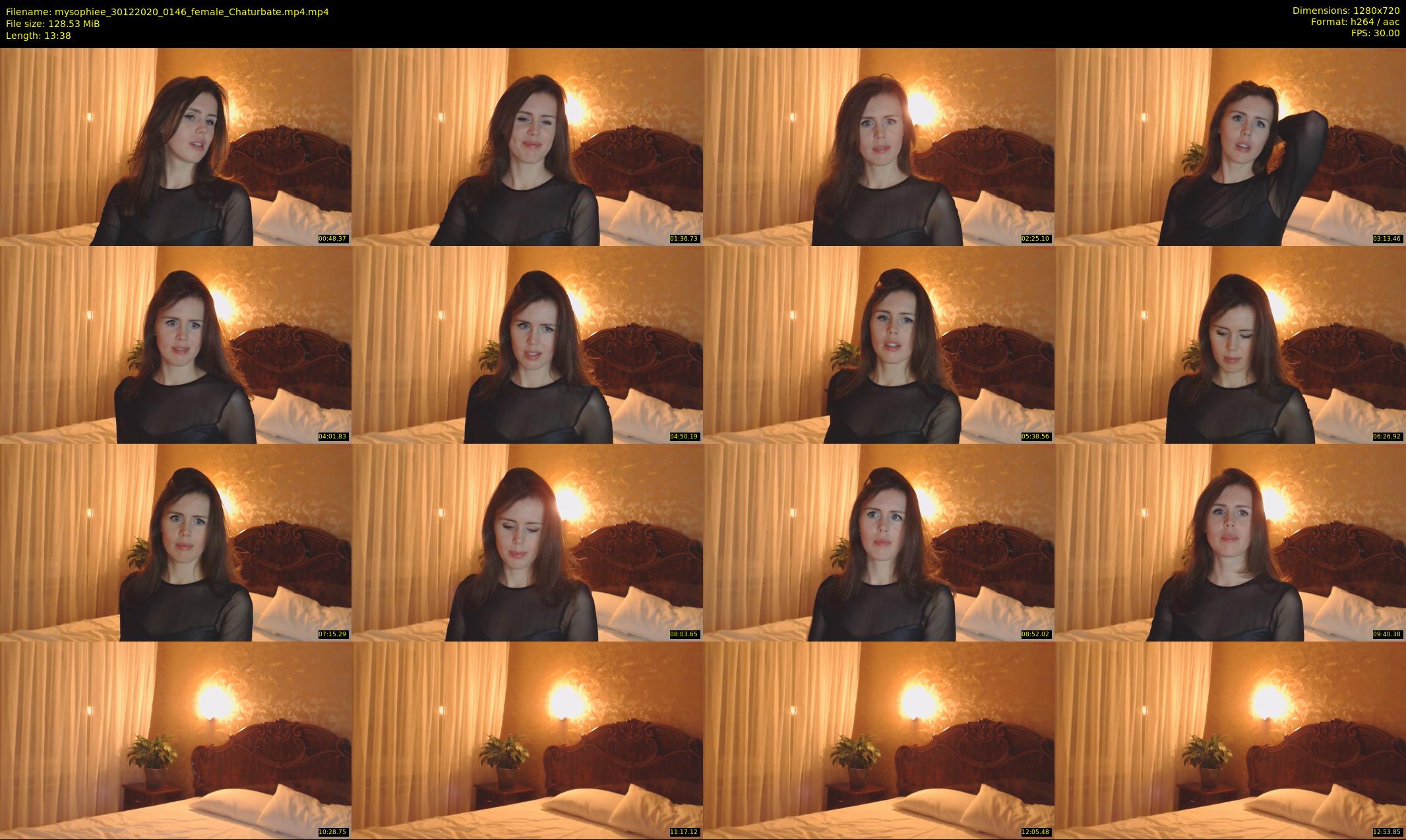 mysophiee — 14 minute Chaturbate female cam show recording, 720p, Dec 30, 2020