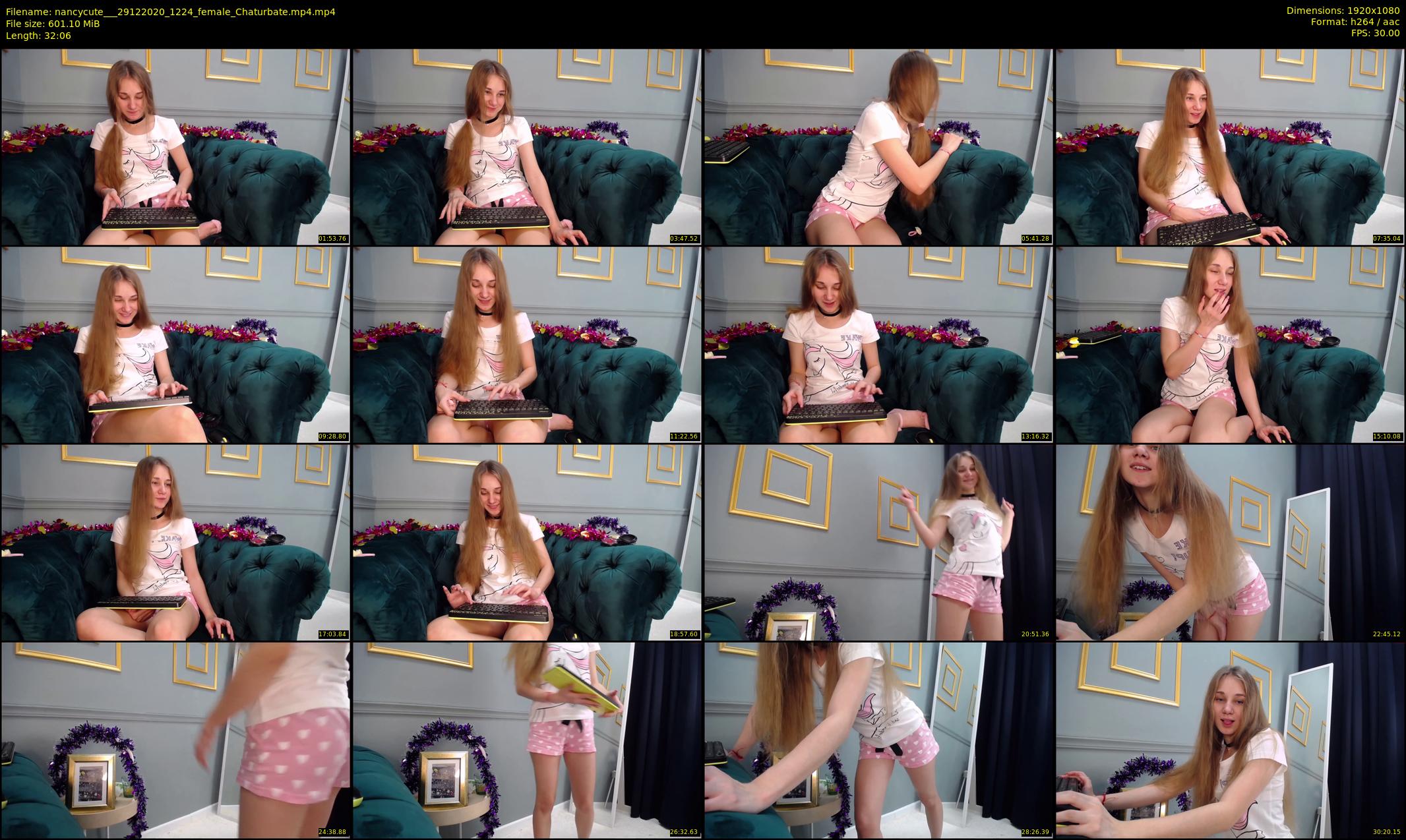 nancycute__ — 33 minute Chaturbate female cam show recording, 1080p, Dec 29, 2020