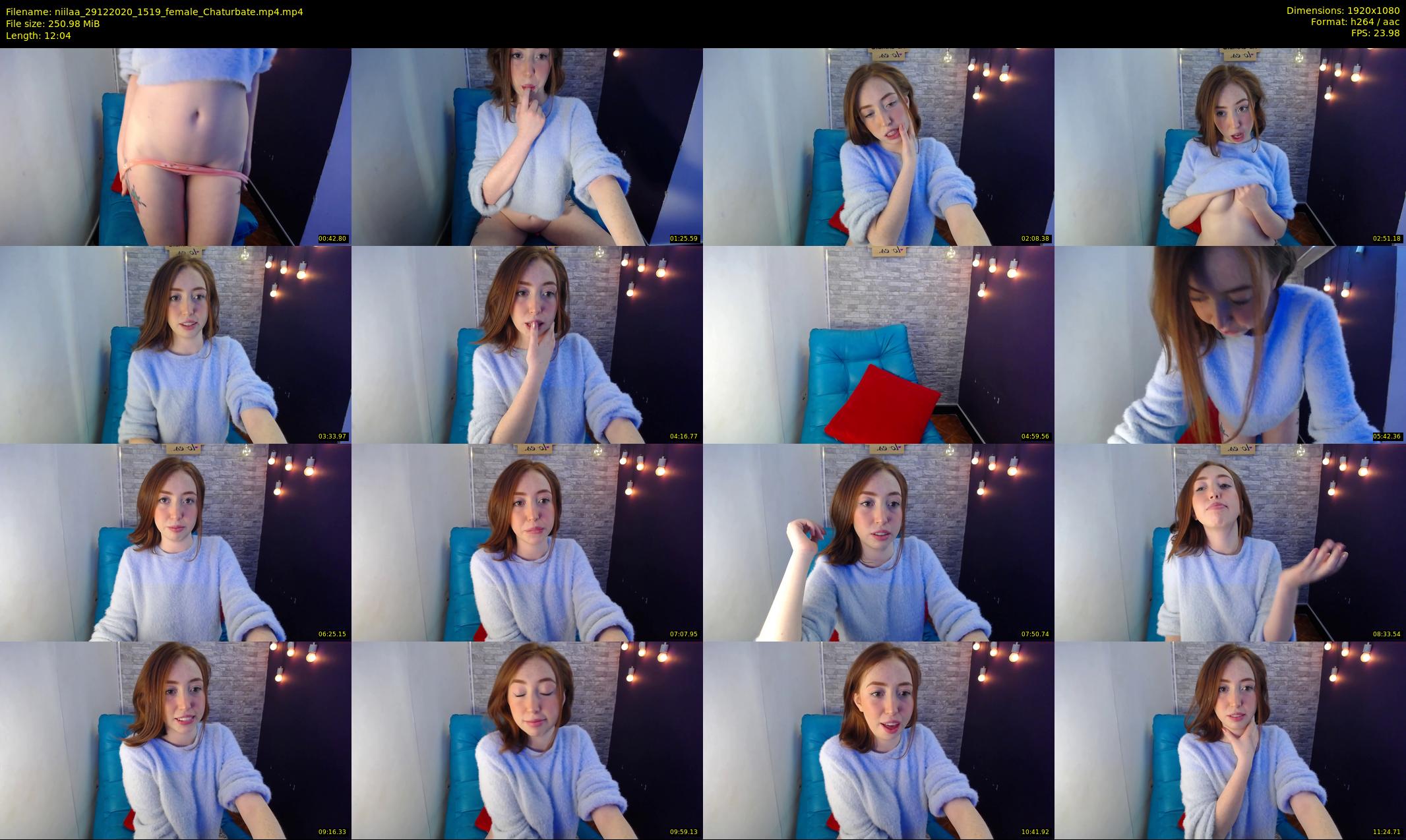 niilaa — 13 minute Chaturbate female cam show recording, 1080p, Dec 29, 2020