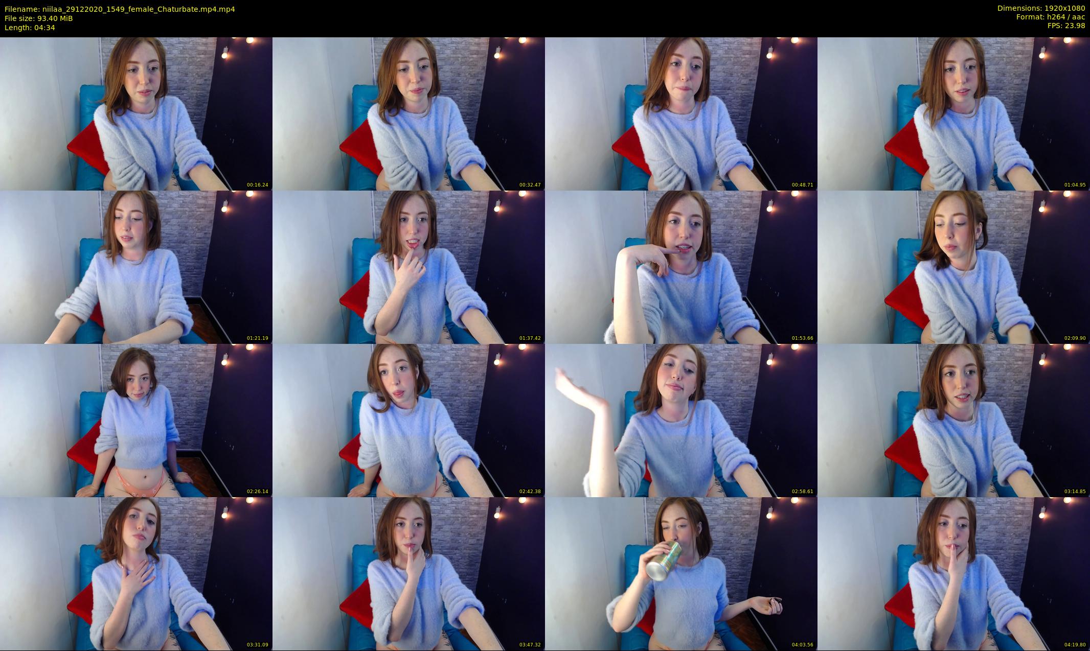 niilaa — 5 minute Chaturbate female cam show recording, 1080p, Dec 29, 2020
