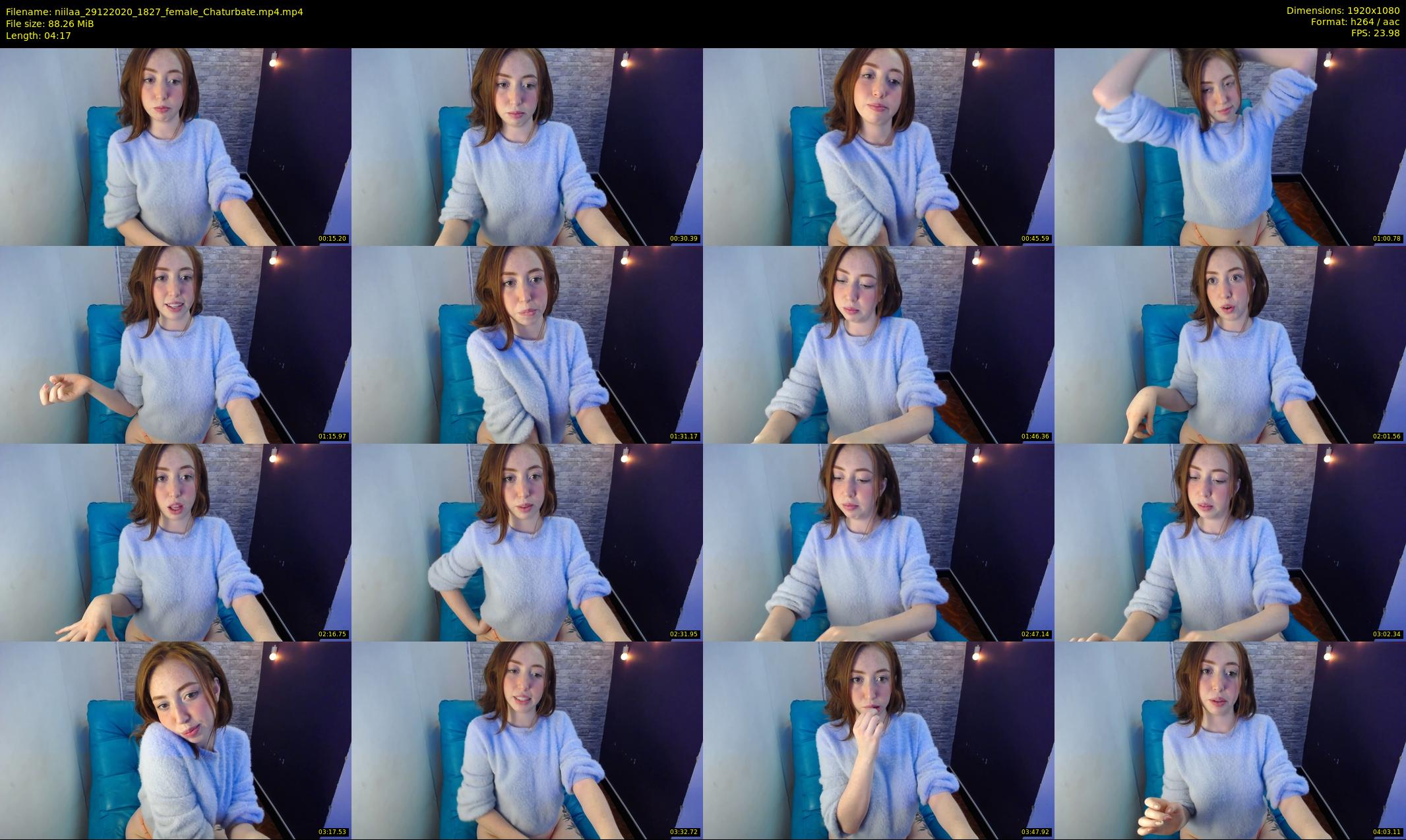 niilaa — 5 minute Chaturbate female cam show recording, 1080p, Dec 29, 2020