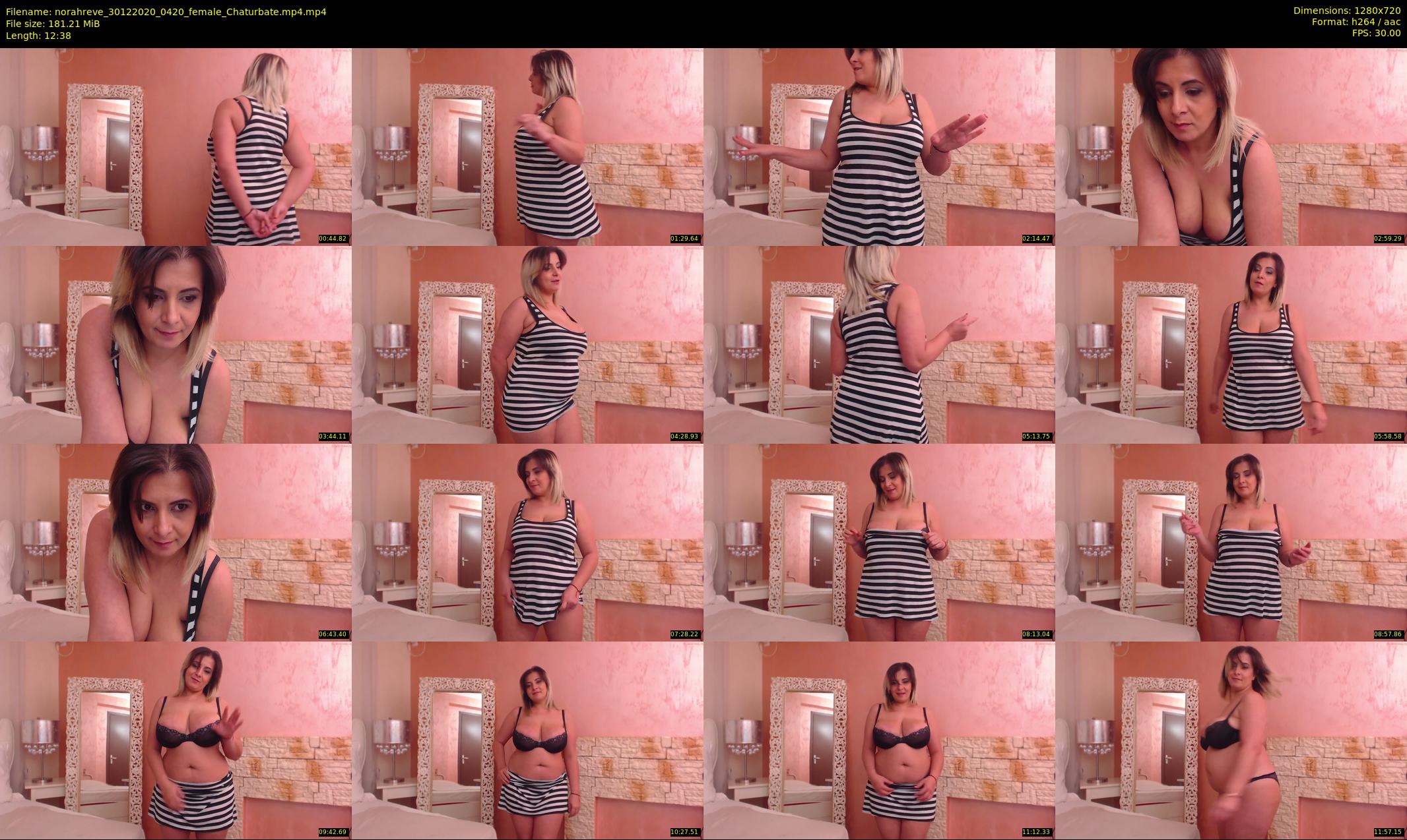 norahreve — 13 minute Chaturbate female cam show recording, 720p, Dec 30, 2020