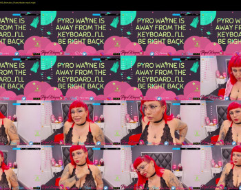 pyrowayne — 59 minute Chaturbate female cam show recording, 720p, Dec 29, 2020