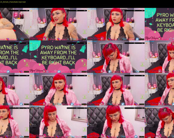 pyrowayne — 59 minute Chaturbate female cam show recording, 720p, Dec 30, 2020