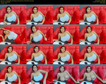 rosasweet02 — 33 minute Chaturbate female cam show recording, 480p, Dec 30, 2020