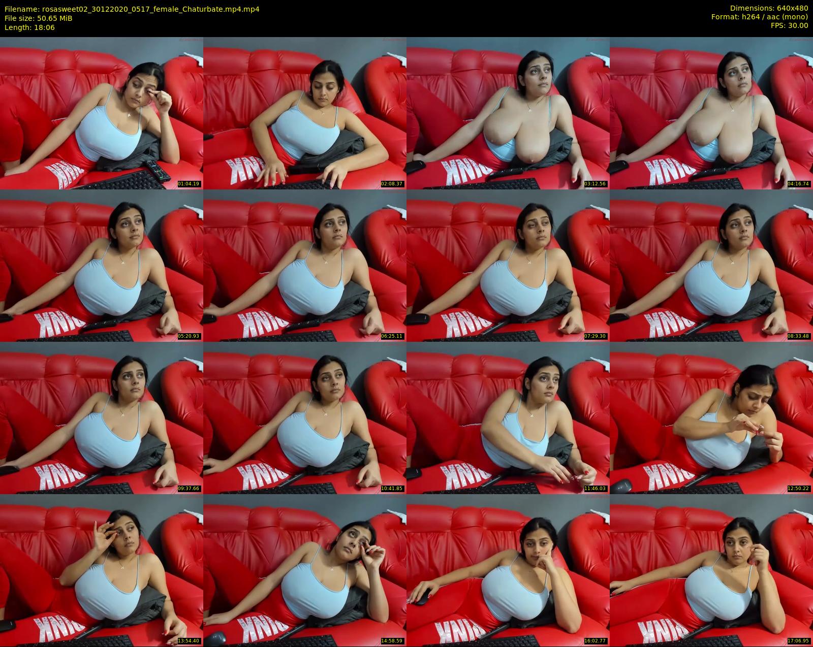 rosasweet02 — 19 minute Chaturbate female cam show recording, 480p, Dec 30, 2020