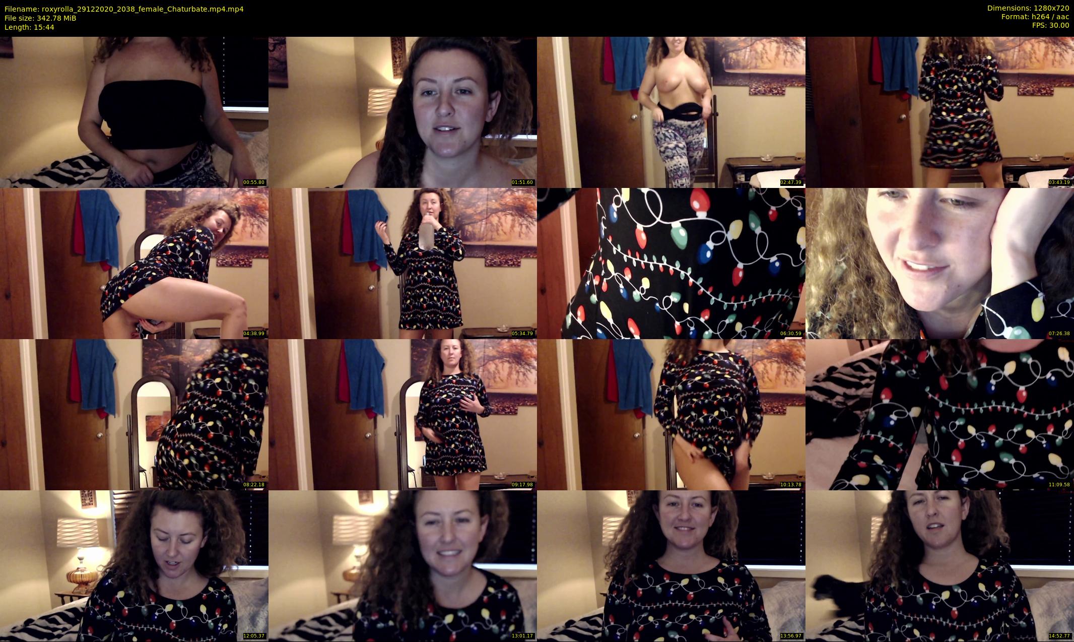 roxyrolla — 16 minute Chaturbate female cam show recording, 720p, Dec 29, 2020