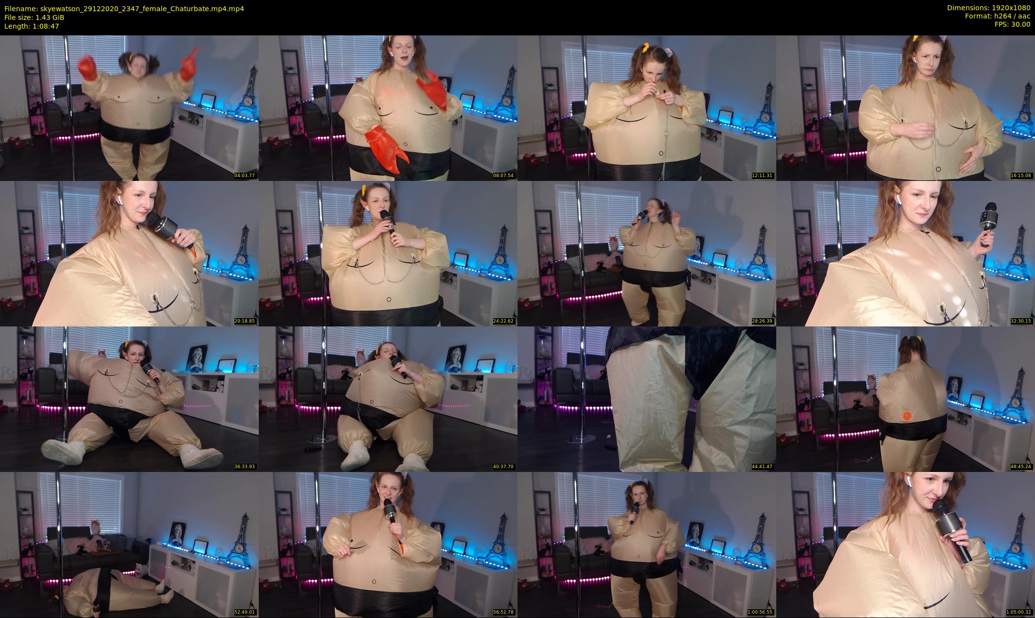 skyewatson — 69 minute Chaturbate female cam show recording, 1080p, Dec 29, 2020