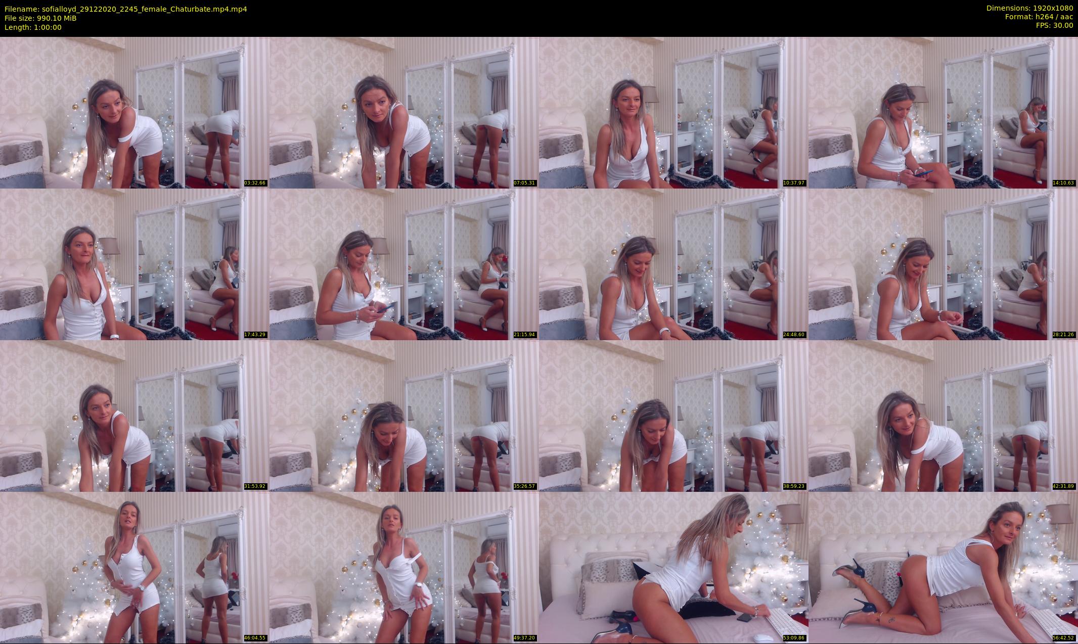 sofialloyd — 60 minute Chaturbate female cam show recording, 1080p, Dec 29, 2020