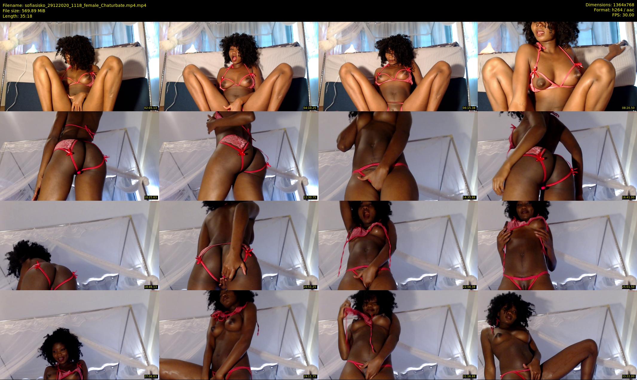 sofiasisko — 36 minute Chaturbate female cam show recording, 720p, Dec 29, 2020