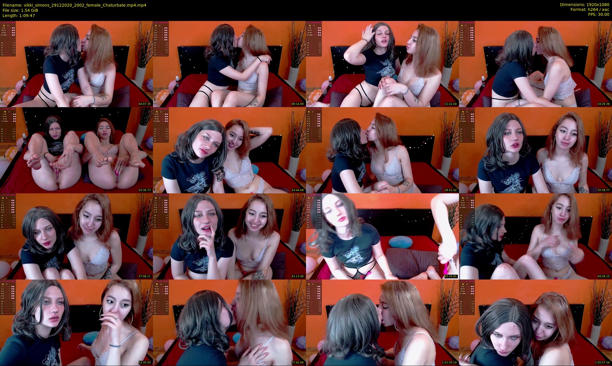 vikki_simons — 70 minute Chaturbate couple cam show recording, 1080p, Dec 29, 2020