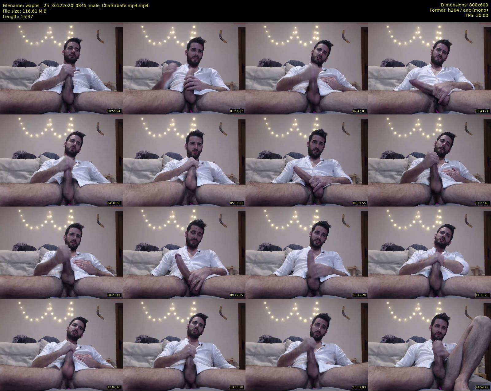 wapos__25 — 16 minute Chaturbate male cam show recording, 480p, Dec 30, 2020