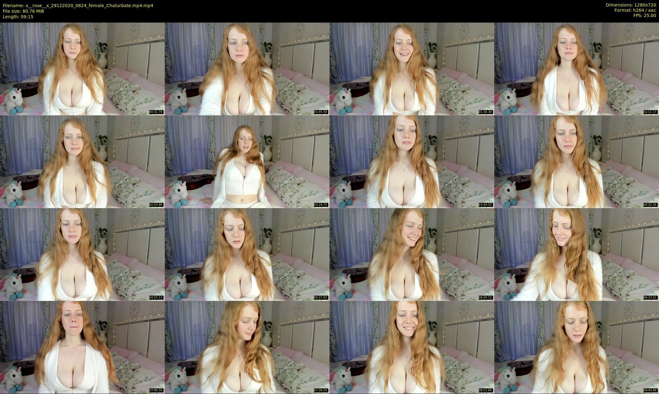 x__rose__x — 10 minute Chaturbate female cam show recording, 720p, Dec 29, 2020