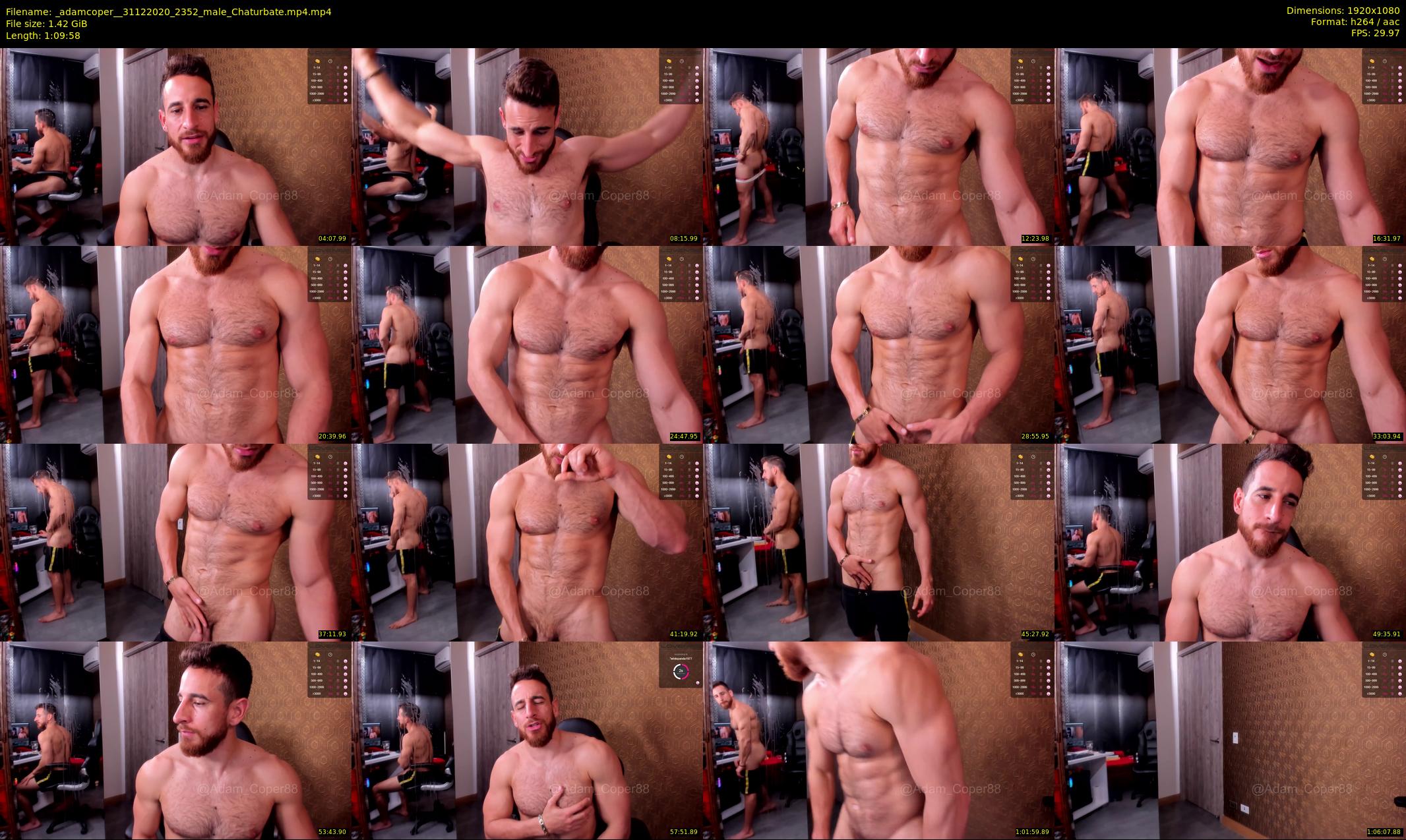 _adamcoper_ — 70 minute Chaturbate male cam show recording, 1080p, Dec 31, 2020