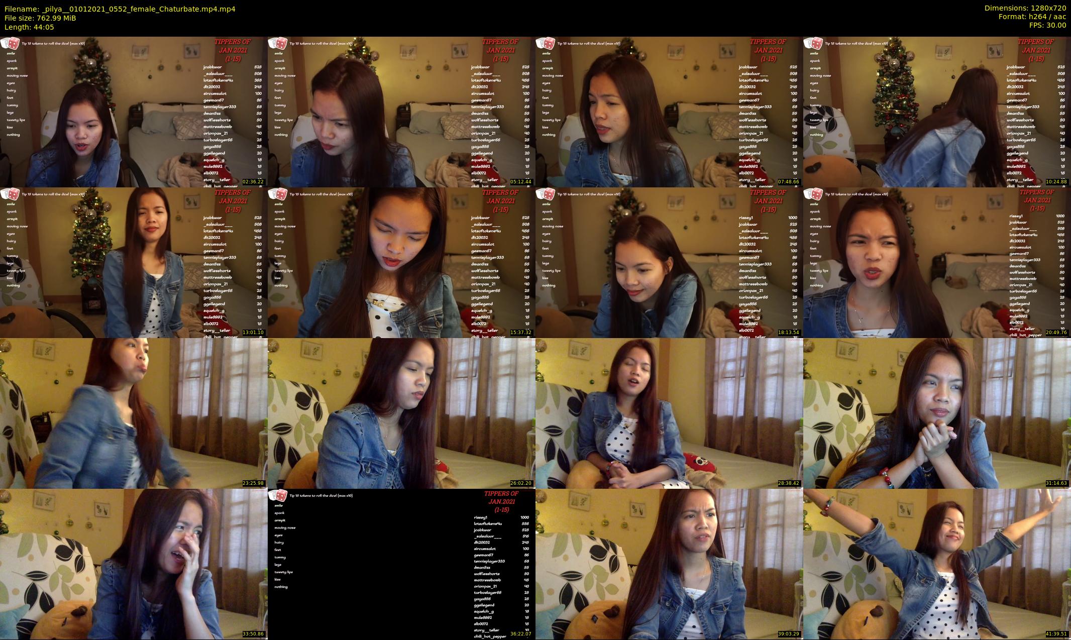 _pilya_ — 45 minute Chaturbate female cam show recording, 720p, Jan 1, 2021