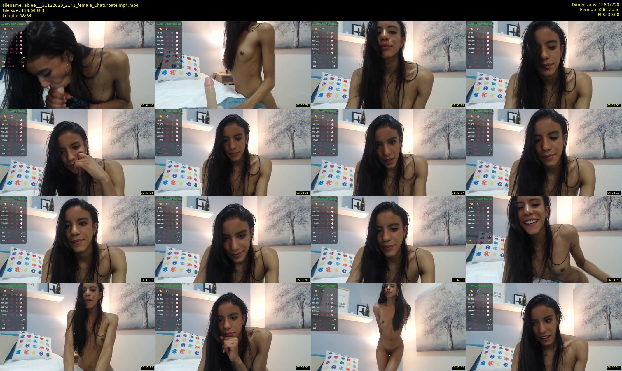 abiee__ — 9 minute Chaturbate female cam show recording, 720p, Dec 31, 2020