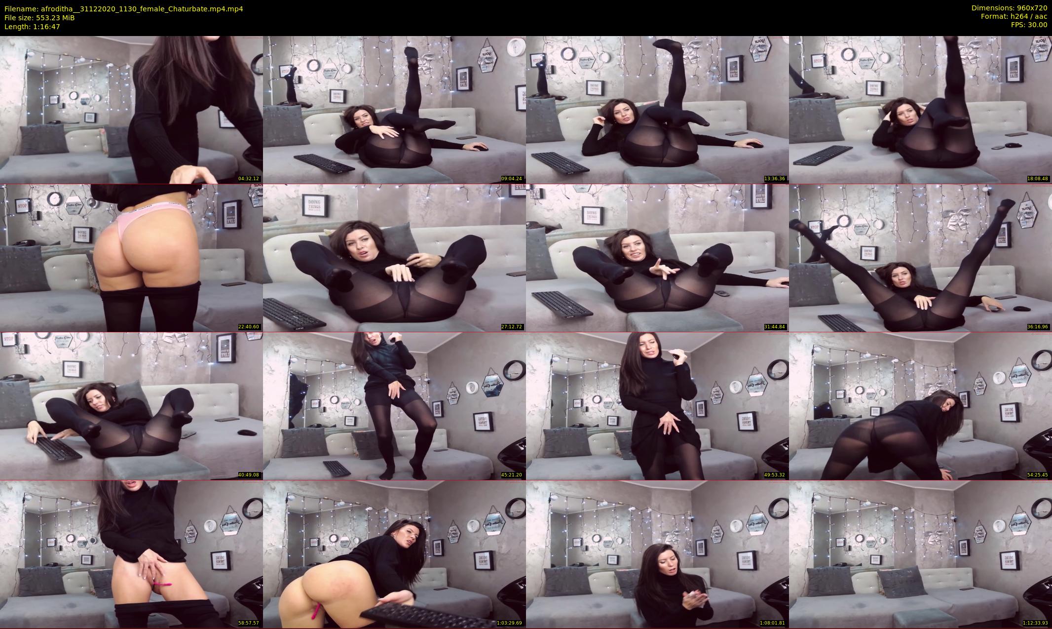 afroditha_ — 77 minute Chaturbate female cam show recording, 720p, Dec 31, 2020