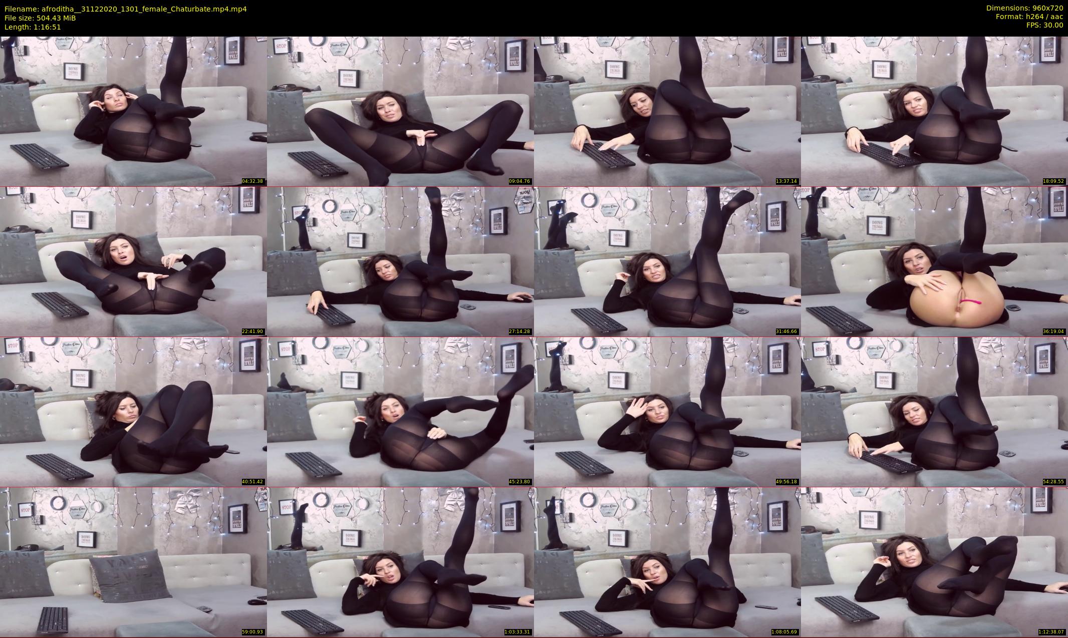 afroditha_ — 77 minute Chaturbate female cam show recording, 720p, Dec 31, 2020