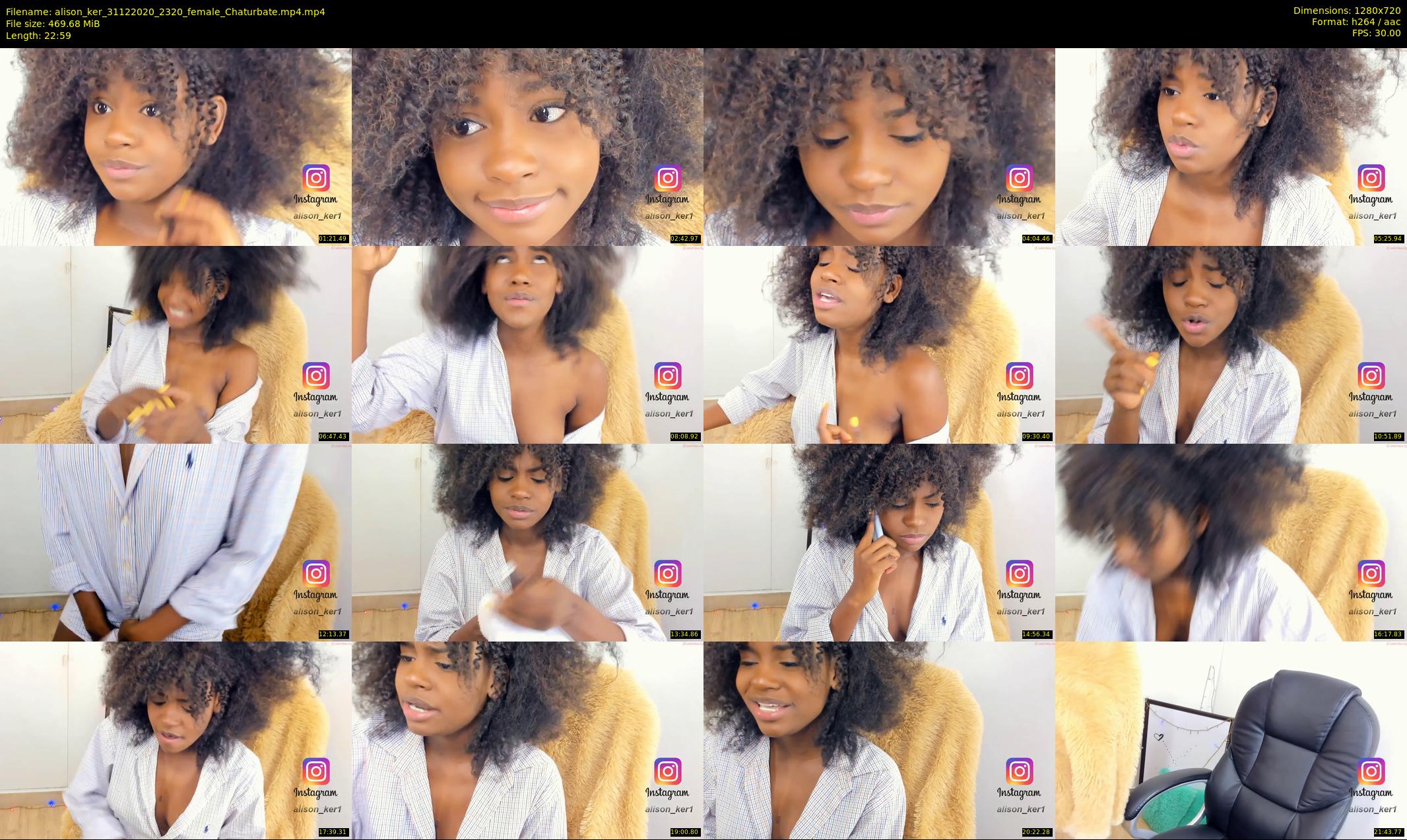alison_ker — 23 minute Chaturbate female cam show recording, 720p, Dec 31, 2020