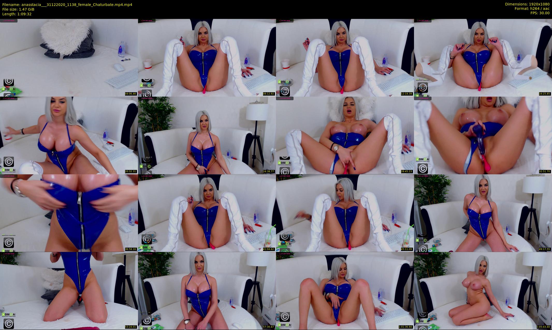 anasstacia__ — 70 minute Chaturbate female cam show recording, 1080p, Dec 31, 2020