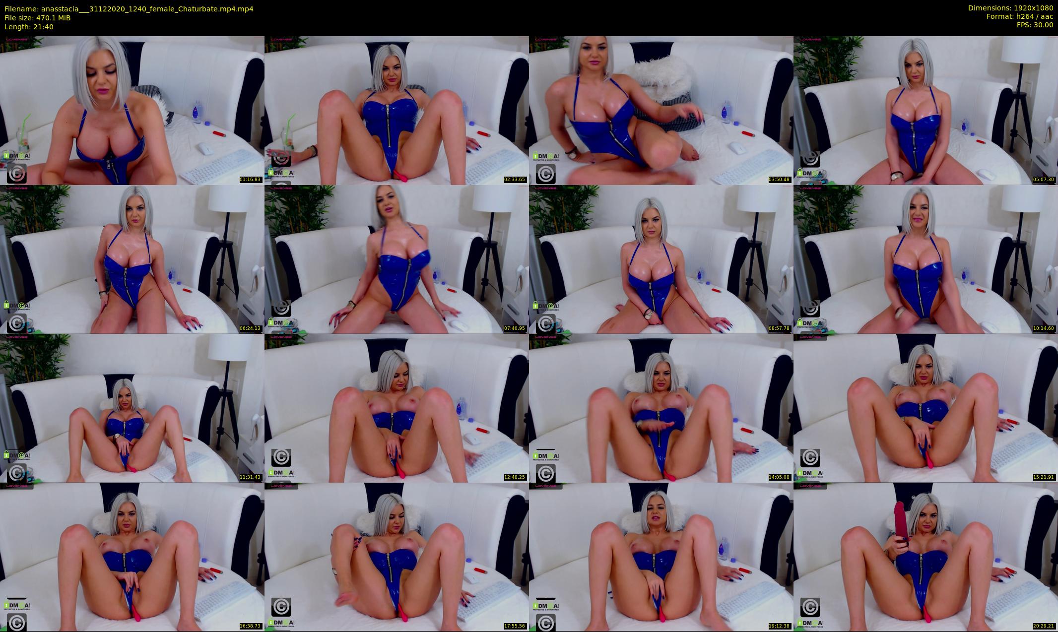 anasstacia__ — 22 minute Chaturbate female cam show recording, 1080p, Dec 31, 2020
