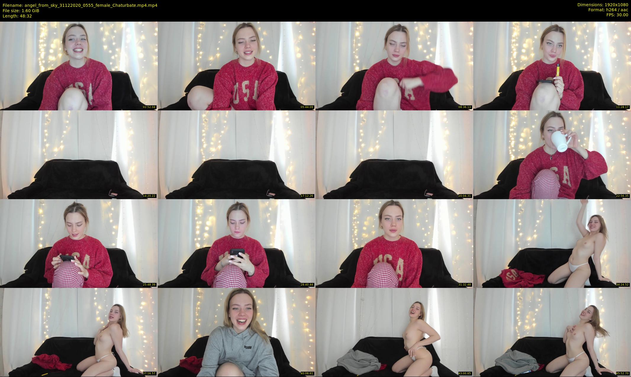 angel_from_sky — 49 minute Chaturbate female cam show recording, 1080p, Dec 31, 2020