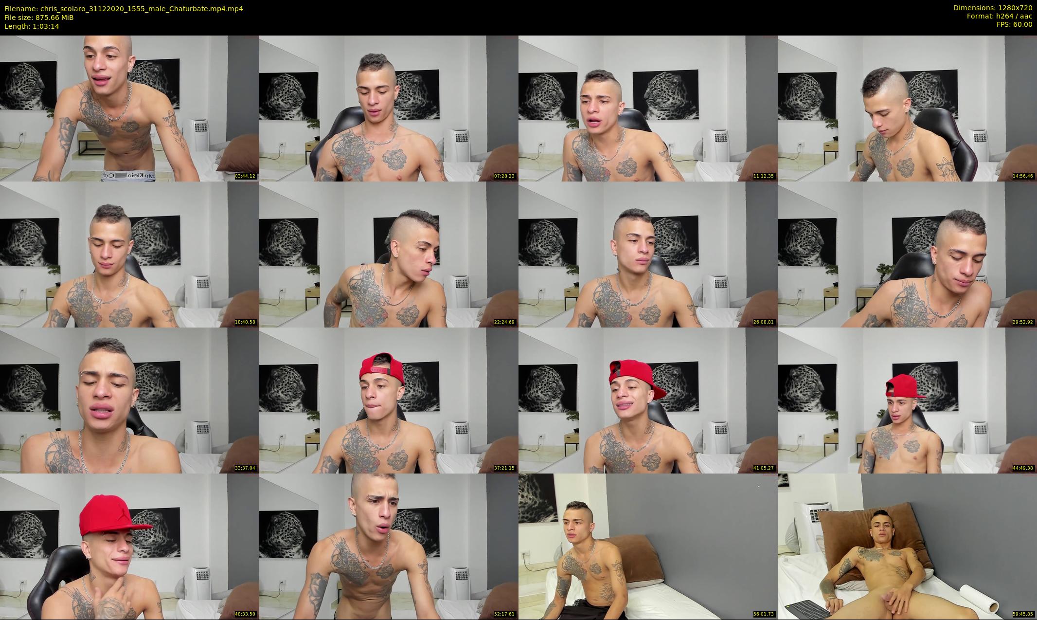 chris_scolaro — 64 minute Chaturbate male cam show recording, 720p, Dec 31, 2020