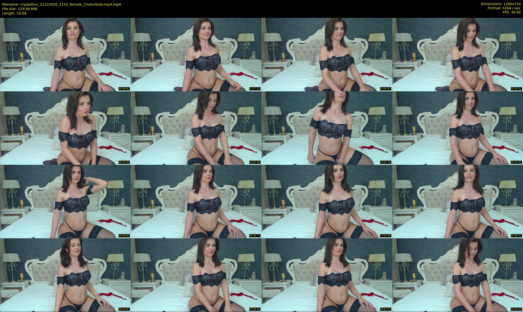 crystallluv — 11 minute Chaturbate female cam show recording, 720p, Dec 31, 2020