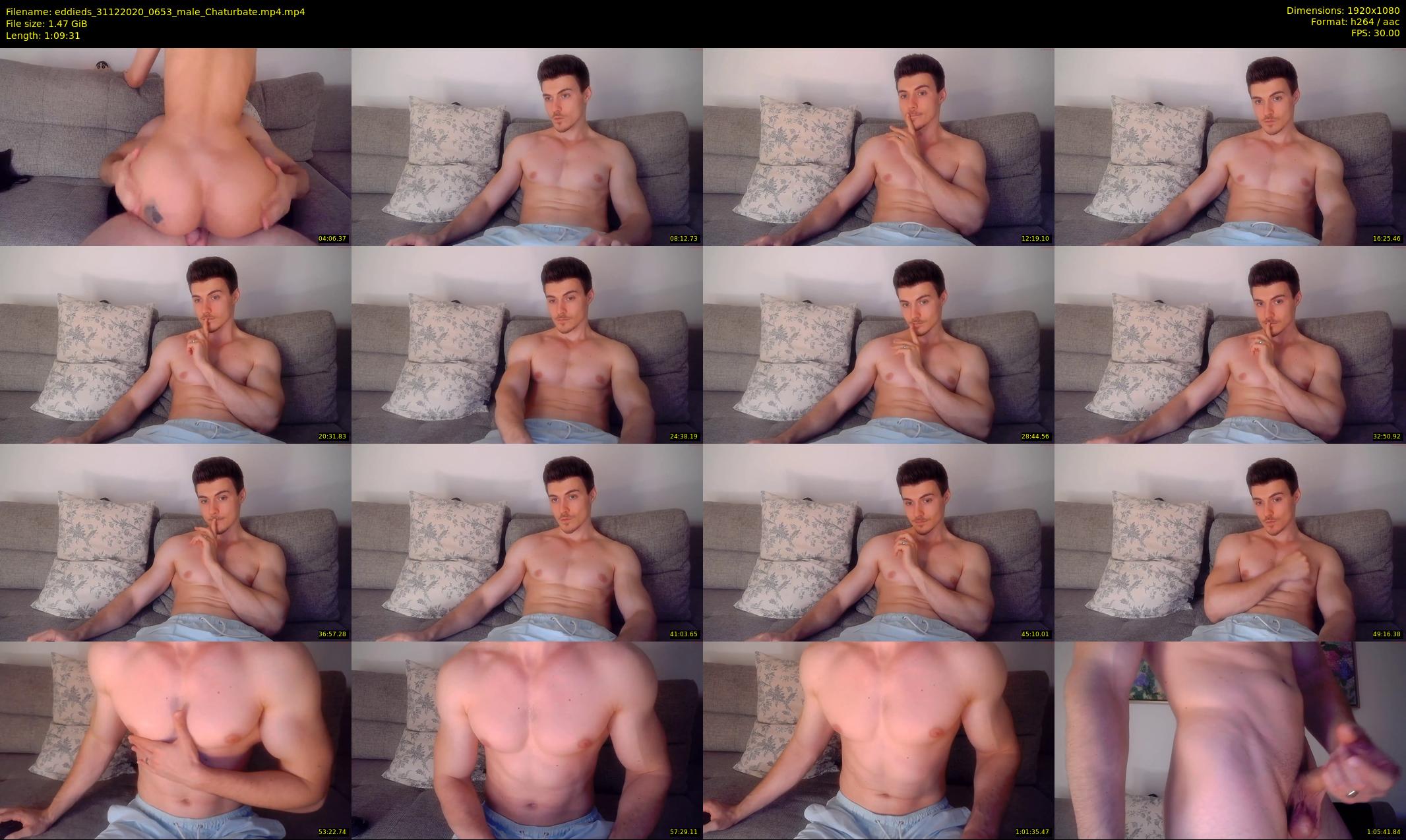 eddieds — 70 minute Chaturbate male cam show recording, 1080p, Dec 31, 2020