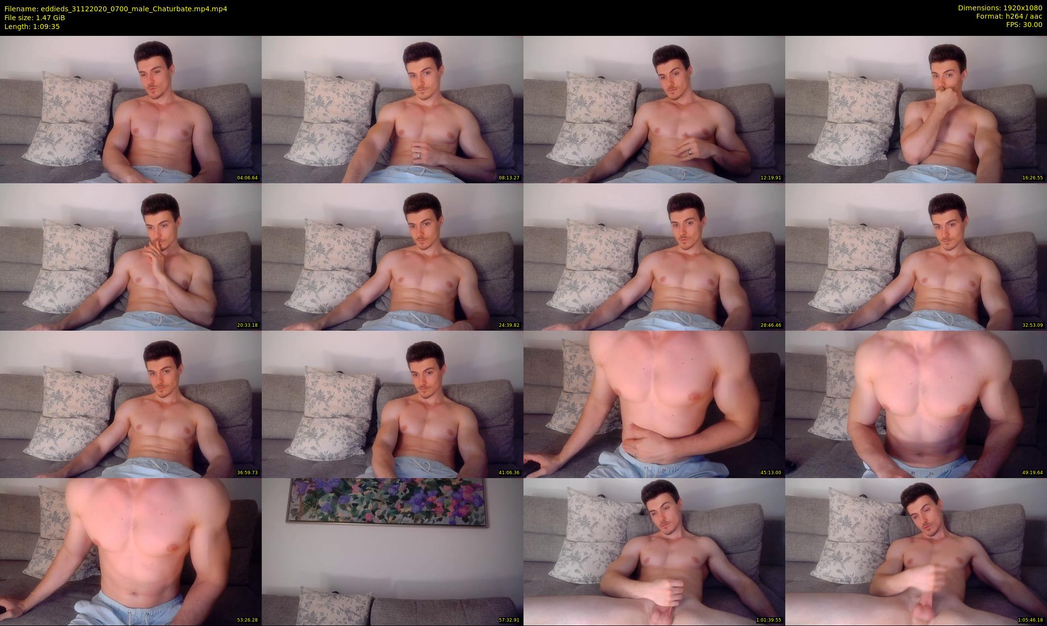 eddieds — 70 minute Chaturbate male cam show recording, 1080p, Dec 31, 2020