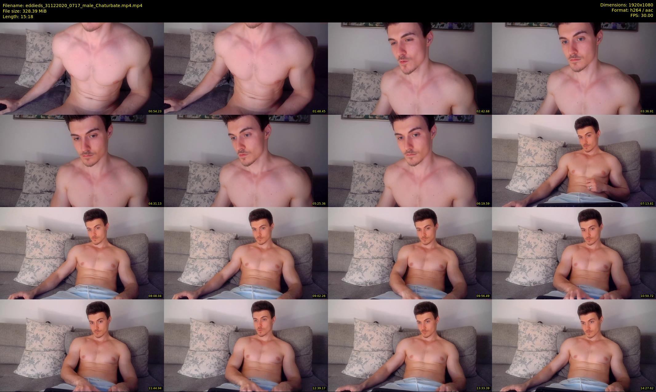 eddieds — 16 minute Chaturbate male cam show recording, 1080p, Dec 31, 2020