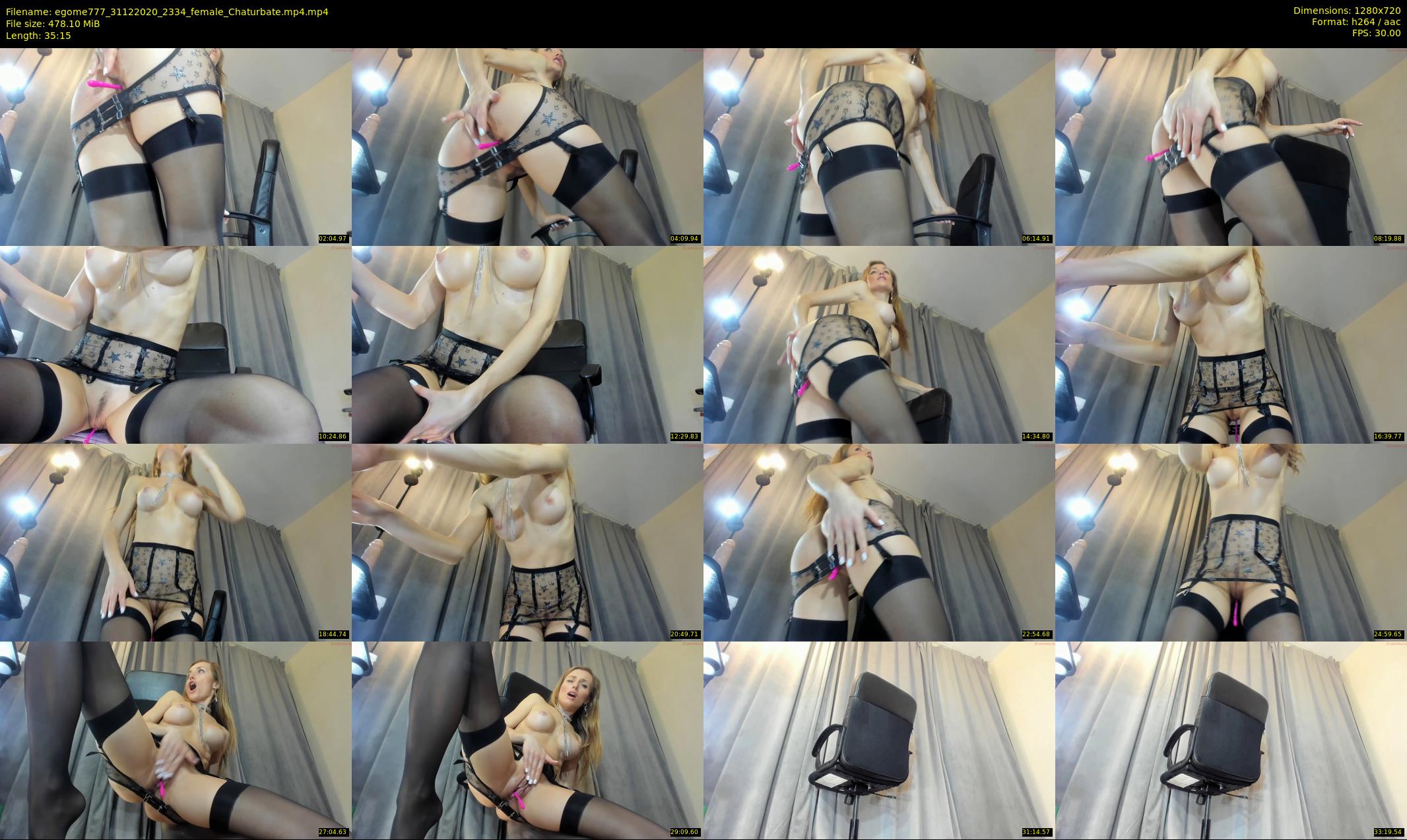 egome777 — 36 minute Chaturbate female cam show recording, 720p, Dec 31, 2020