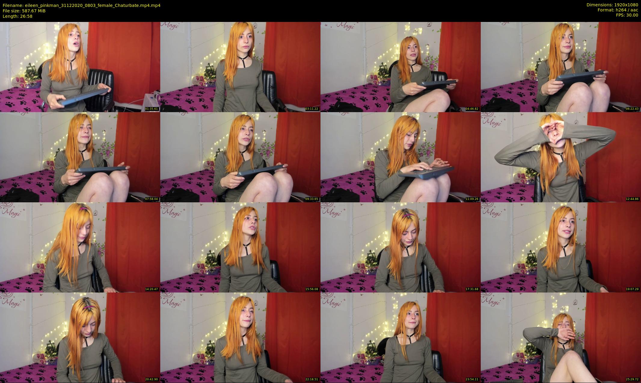 eileen_pinkman — 27 minute Chaturbate female cam show recording, 1080p, Dec 31, 2020
