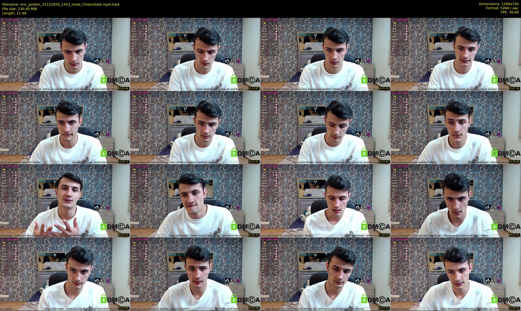eric_poston — 12 minute Chaturbate male cam show recording, 720p, Dec 31, 2020