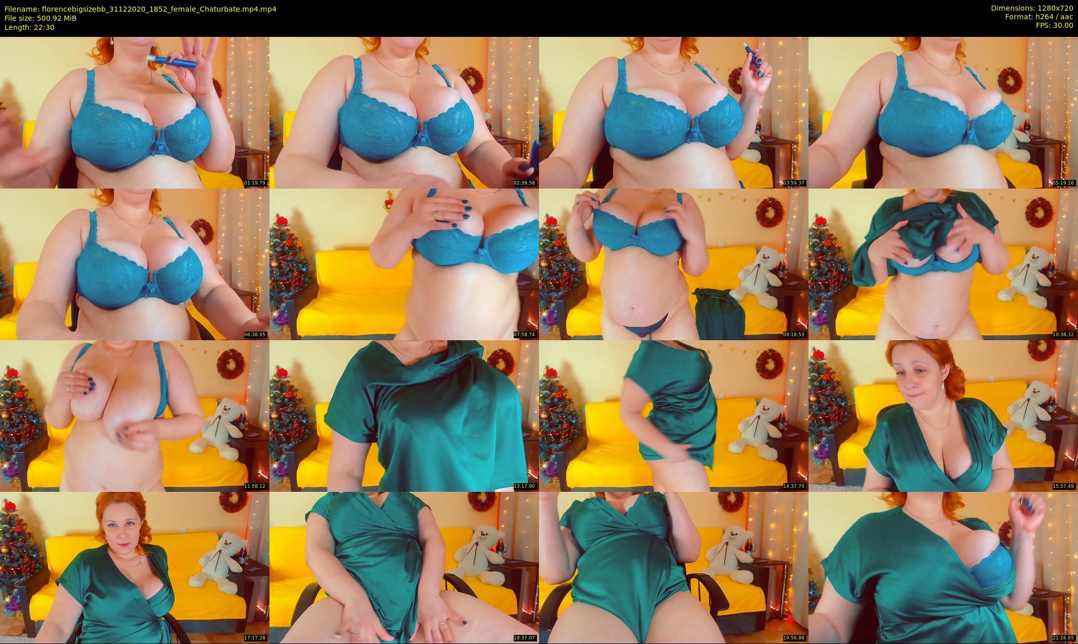 florencebigsizebb — 23 minute Chaturbate female cam show recording, 720p, Dec 31, 2020