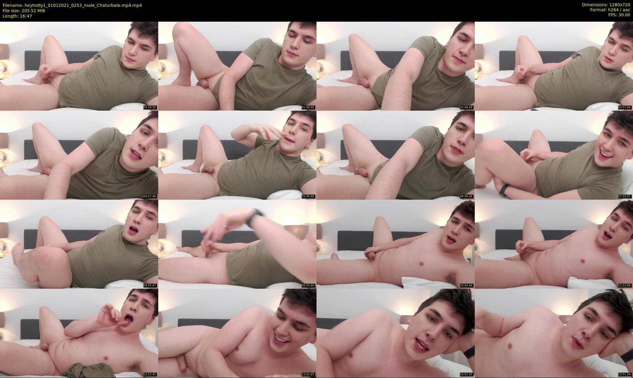 heyhotty1 — 17 minute Chaturbate male cam show recording, 720p, Jan 1, 2021