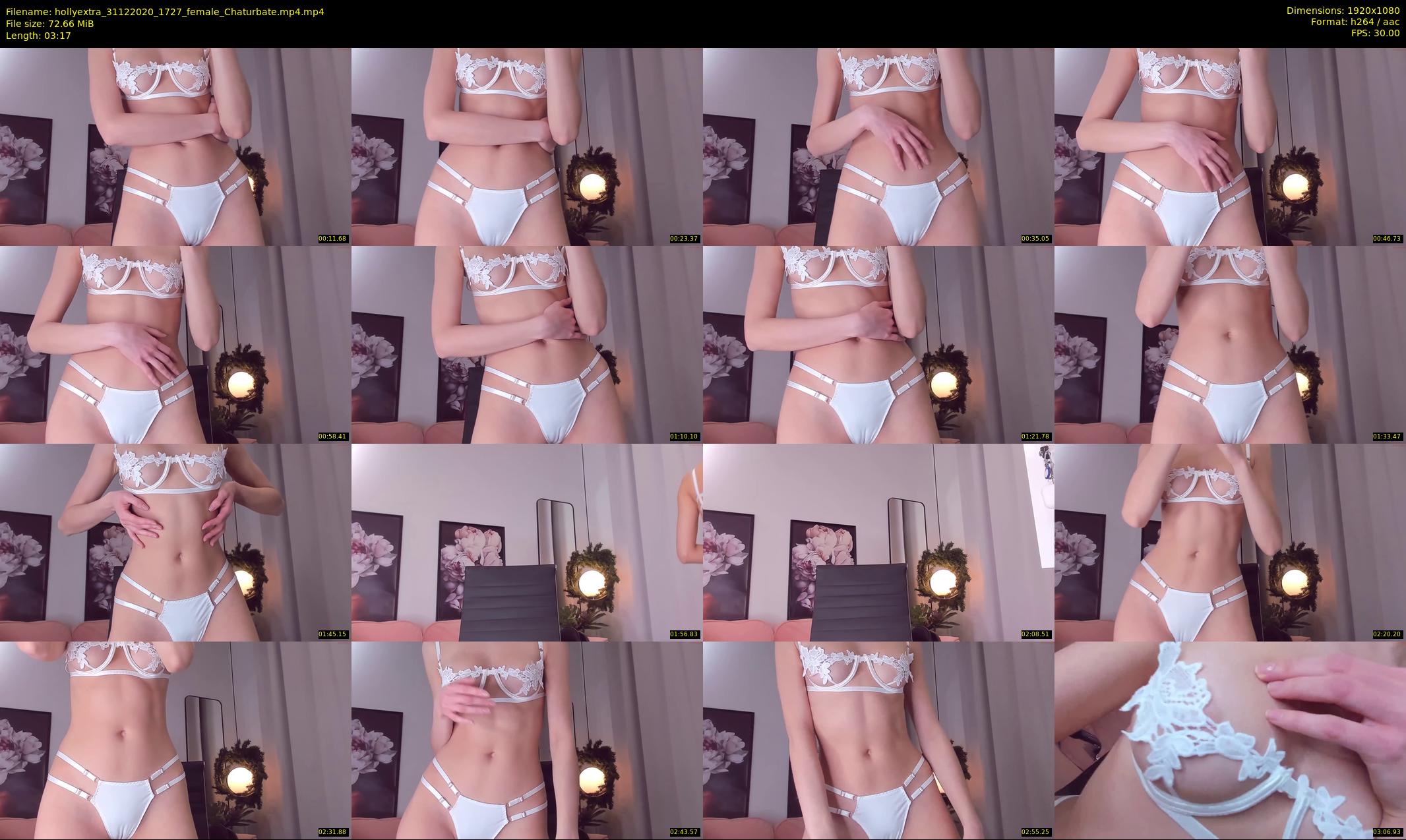 hollyextra — 4 minute Chaturbate female cam show recording, 1080p, Dec 31, 2020