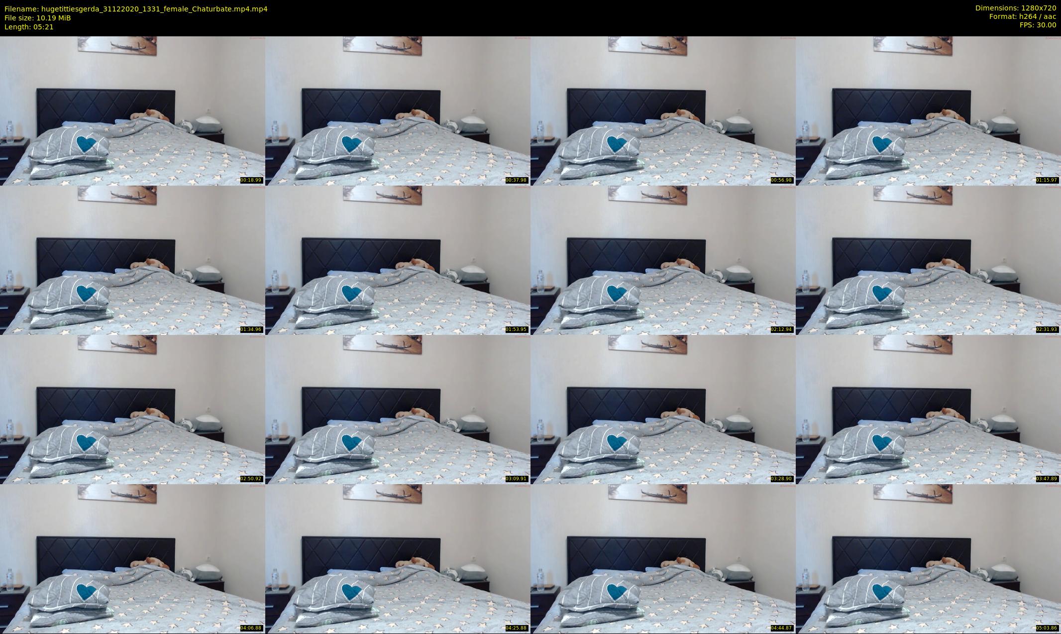 hugetittiesgerda — 6 minute Chaturbate female cam show recording, 720p, Dec 31, 2020