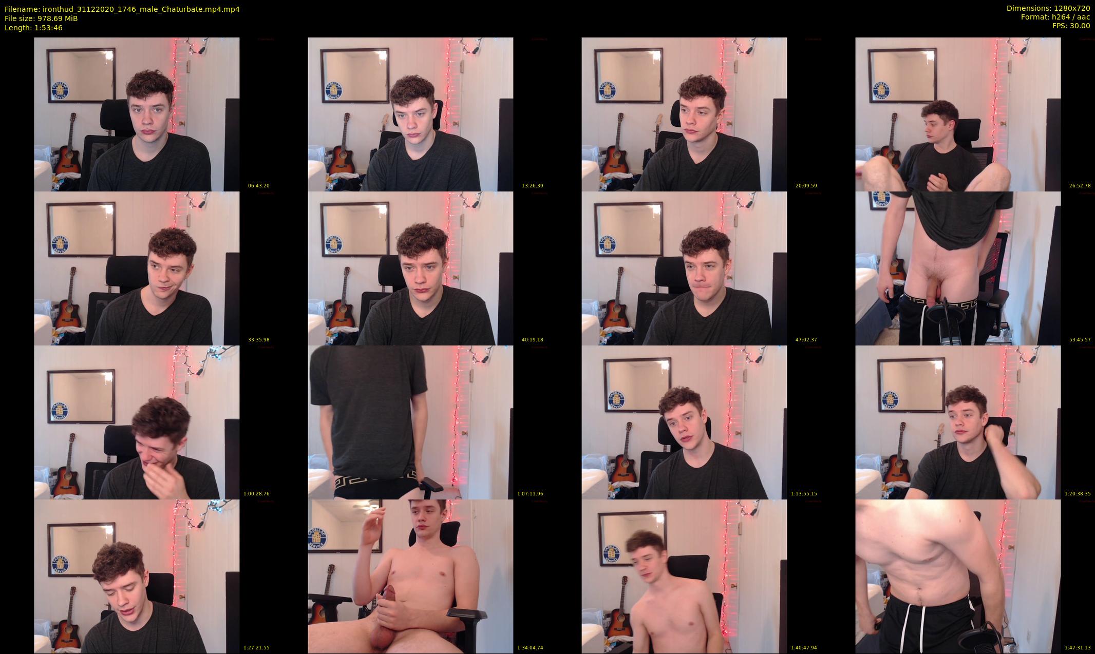 ironthud — 114 minute Chaturbate male cam show recording, 720p, Dec 31, 2020